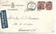 57784) Canada Tignish 1944 Postmark Cancel Duplex  R.C.A.F. Military Mail Air Mail War Services - Airmail