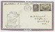 CANADA 2C+ PA 6C LETTRE COVER AIR MAIL CHARLOTTETOWN FEB 7 1933 TO USA - Airmail