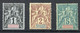 Réf 53 CL2 < --  MADAGASCAR Yvert N° 28 + 29 + 31 (*) NSG < Scan Détaillé Des 3 Timbres - Neufs