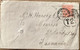 AUSTRALIA-VICTORIA STATE-1907, COVER USED MELBOURNE TO TASMANIA, "T 25" IN CIRCLE, TAX,DUE,  HOBART CITY CANCEL. - Lettres & Documents