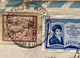 ARGENITA 1961, COVER USED TO INDIA, 1959 LAKE NAHUEL HUAPI, LIAMA ANIMAL, 1961 DR. M. MARENO, 3 DIFF. STAMPS, BUNEOS AIR - Lettres & Documents