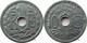 France - GPRF - 10 Centimes Lindauer Zinc Petit Module 1945 - SUP/AU58 - Fra4557 - 10 Centimes