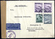 Cover 1946, WIEN 133, Luftpostbrief Nach Stockholm (Schweden), Portogerecht Frankiert Mit Landschaften 10 G., 40 G. Und  - Sonstige & Ohne Zuordnung
