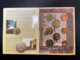 Coffret Pattern (prototype), Série En Euros BU Liechtenstein 2004. 1 C à 2 € - Specimen