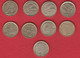 N° 46 - MONNAIES ESPAGNE SERIE 9 MONNAIES 5 CENTS DIFFERENTES - Colecciones