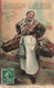 Folklore - Type Marseillais - La Poissonnière - L.L. - Colorisé - Poisson - Balance - Carte Postale Ancienne - Bekende Personen