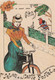 CPM Bourse Salon 1985 (14) ST AUBIN SUR MER Femme Vélo Bicyclette Cycling 2 Roues Tirage Limité Illustrateur - Bourses & Salons De Collections