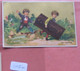 SUCI001 -  1 Card : AU VOLEUR (2boys) SUCHARD Chocolate  -Very Good To Excellent Condition Front And Rear - RRR -  1884 - Suchard