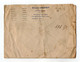 TB 4019 - 1920 - Bon Pour Le Transport & Timbres Fiscaux Sur Reçu - Mr Ernest AMAVET à MARSEILLE Pour TARASCON - Lettres & Documents