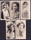 CIGARETTES CARDS 5 DIFFERENT CARDS BEAUTIFUL ENGLISH WOMEN GIRL SEMI NUDE , ARDATH TOBACCO CO LTD LONDON (**) SET - Objets Publicitaires