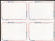 CVUX2 A2 Sheetlet Of 4 Postal Cards POSTAL BUDDY 1991 Cat. $12.00 - 1981-00