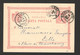 ROMANIA TO FRANCE - POSTCARD - STATIONERY - 1899. - Otros & Sin Clasificación