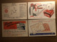 240 BUVARDS PUBLICITAIRES PUB COLLECTION LOT BISCOTTES VITTEL GAZ COGNAC DUNLOP CAISSE EPARGNE SAVERNE RADIO CHOCOLAT - Collections, Lots & Séries