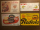 240 BUVARDS PUBLICITAIRES PUB COLLECTION LOT BISCOTTES VITTEL GAZ COGNAC DUNLOP CAISSE EPARGNE SAVERNE RADIO CHOCOLAT - Verzamelingen & Reeksen