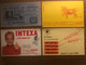 Delcampe - 240 BUVARDS PUBLICITAIRES PUB COLLECTION LOT BISCOTTES VITTEL GAZ COGNAC DUNLOP CAISSE EPARGNE SAVERNE RADIO CHOCOLAT - Verzamelingen & Reeksen