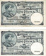 Belgique, (1920-1943), 2 Billets Bel état, Cinq Francs 03/05/38, Numéros Suivis - 5 Franchi