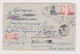 Russia USSR URSS Sowjetunion Soviet Union 1952 Registered Airmail Cover, Brief, W/Rare Topic Stamps To Bulgaria (64689) - Covers & Documents