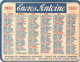 Calendrier De Poche 1951 Offert Par Les Encres Stylex Et Antoine - Petit Format : 1941-60