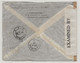 ARGENTINA WW2 1943 Buenos Aires Air Mail Cover > SWEDEN SUECIA PANAM Route Censortape USA EXAMINED 14049 - Storia Postale