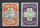 FRANCE 1914/1915 Secours Aux Blesses Office Central Dijon Red Cross Vignettes Advertising Stamps O NB! Faults! - Red Cross