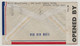 UNITED STATES WW2 1941 Los Angeles Air Mail Cover > ENGLAND London PANAM Route Censortape USA EXAMINED 6285 - Storia Postale