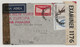 ARGENTINA WW2 1943 Buenos Aires Air Mail Cover > SWITZERLAND Suiza PANAGRA Censortape Bermuda EXAMINED 1176 - Covers & Documents
