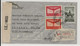 ARGENTINA WW2 1942 Buenos Aires Air Mail Cover > USA TRINIDAD Chicago Censortape EXAMINED 8035 - Covers & Documents