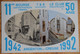 Argenton-sur-Creuse - 11e Bourse Timbres, Cartes Postales ... 1992 - Cachet Commémoratif - Numérotée - (n°25545) - Bourses & Salons De Collections