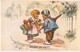 HUMOUR - Illustration Signée - Bonjour Ma Payse - Enfants - Carte Postale Ancienne - Humour