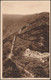 Countisbury Hill, Lynmouth, Devon, 1937 - Cunn's Postcard - Lynmouth & Lynton