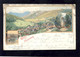 AUSTRIA GRUSS AUS VORDERNBERG OLD POSTCARD - Vordernberg