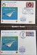 Delcampe - #49 Concorde Aircraft Onboard Carried / Private Correspondence / Remaining Post / First Day Covers And More - Brieven En Documenten