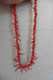 Vintage Années 1960 - Superbe Collier En Branches De Corail Rouge D'Italie Capri - Necklaces/Chains