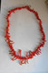 Delcampe - Vintage Années 1960 - Superbe Collier En Branches De Corail Rouge D'Italie Capri - Necklaces/Chains