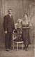 Photographie - Couple - Amour - Moustache - Enfant - Carte Postale Ancienne - Photographie