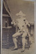 Photo Très Ancienne,Folklore ? Buveur De Bière,collection,9,5 Cm. Sur 6,5 Cm. - Oud (voor 1900)