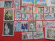 FRANCE OBLITERES : ANNEE COMPLETE 1982 SOIT 74 TIMBRES POSTE DIFFERENTS 1ER CHOIX - 1980-1989