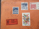 Berlin (West) 1972 Deutsche Bauwerke I Und II MiF Mit BRD Marke Wertbrief 500 DM Stempel Stuttgart Nach Schongau - Covers & Documents