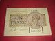 BILLET DE 1 FRANC CHAMBRE DE COMMERCE DE PARIS S.A78 - Autres & Non Classés