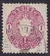 SACHSEN 1863 -- Ank16  1 Neugroschen Rosa ○, Marke KatWert > 3 € ... - Sachsen