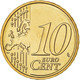 Lettonie, 10 Euro Cent, 2014, FDC, Laiton - Lettland
