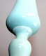 Delcampe - JOLI ANCIEN VASE SOLIFLORE, TULIPE EN OPALINE BLEU DE LA CRISTALLERIE FOUGERAISE H:28,5cm (3008.16) - Jarrones