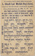 INDE / INDIA - 1936 KGV 9p Green On Post Card Used GUJRANWALA To RATANGARH - 1936-47 Koning George VI