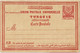TURQUIE / TURKEY - 1884/91 - Mi.P14b 20p Pale Pink Mint Postal Card (writing On Back) - Covers & Documents