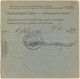 FINLANDE / SUOMI FINLAND 1929 KIVIJÄRVI To GÄMLAKARLEBY/KOKKOLA - Postiosoitus / Money-Order Card - Briefe U. Dokumente