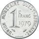 Monnaie, Communauté économique Des États De L'Afrique De L'Ouest, Franc, 1979 - Ivory Coast