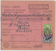 FINLANDE / SUOMI FINLAND 1927 TURKU-ÅBO To PERTTELI - Postiennakko-Osoitekortti / COD Address Card - Covers & Documents