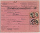 FINLANDE / SUOMI FINLAND 1920 ÅBO-TURKU To RIIHIMÄKI - Postiennakko-Osoitekortti / COD Address Card - Brieven En Documenten
