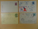 Delcampe - Lot De 76 Entiers Postaux (tous Photographiés) - Vrac (max 999 Timbres)