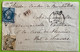 France étoile 2 + PARIS R. ST LAZARE 1866 Lettre>FLEURIER VAL DE TRAVERS (NE) Suisse (Schweiz Brief - 1849-1876: Période Classique